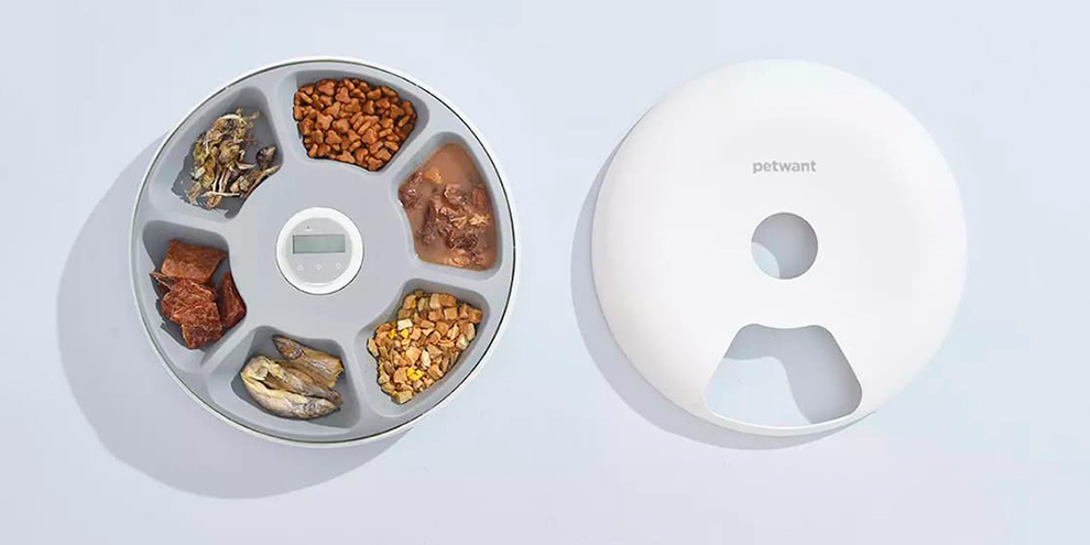 Автоматическая кормушка для животных Xiaomi Petwant F6 Smart Pet Feeder (6-meal)