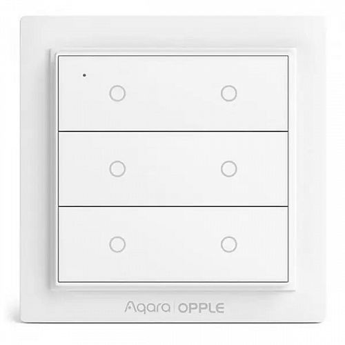мный выключатель Aqara Opple Scene Switch Wireless 6 Buttons Edition (не встраеваемый) White — фото