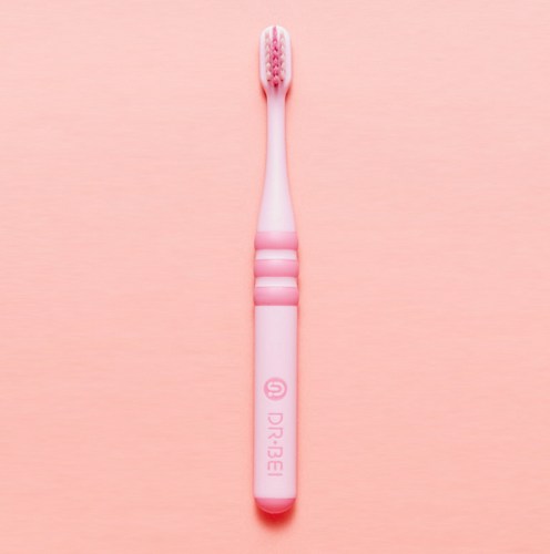 Зубная щетка Dr. Bei Toothbrush Children Pink (Розовая) — фото