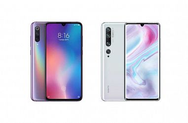 Сравнение двух самых громких смартфонов от Xiaomi 2019 года: Xiaomi Mi 9 и Xiaomi Mi Note 10
